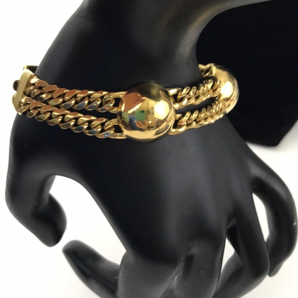 Monet Jewelry - Bold Monet double chain bracelet